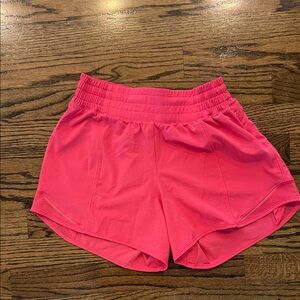 Lululemon Women's Hot Pink Athletic Shorts 4